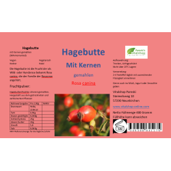 Hagebutte gemahlen mit Kerne 400 g