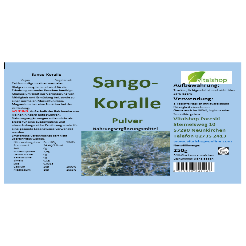 Sango Koralle Okinawa 250 g