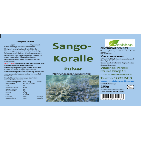 Sango Koralle Okinawa 250 g