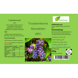 Traubenkern 400 Gramm