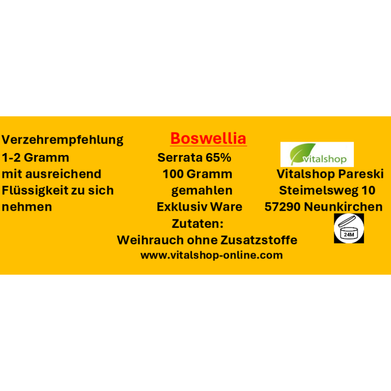Boswillia 100g