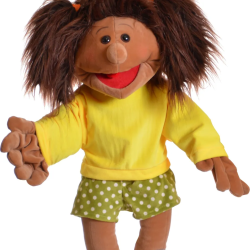 Lorie / Handpuppe / Menschliche Handpuppe