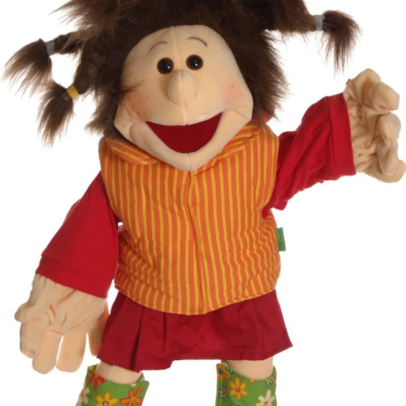 Lene  / Handpuppe / Menschliche Handpuppe