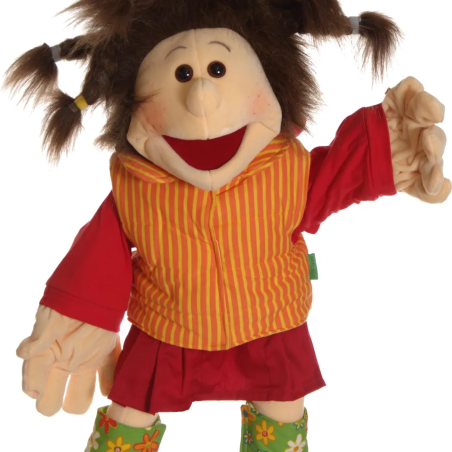 Lene  / Handpuppe / Menschliche Handpuppe