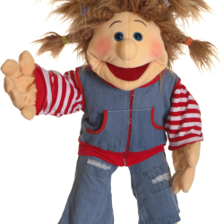 Ronja / Handpuppe / Menschliche Handpuppe