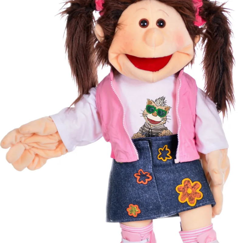 Monique / Handpuppe / Menschliche Handpuppen