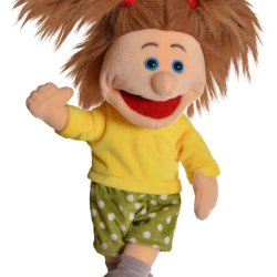 Hanne  / Handpuppe / 35 cm menschliche Handpuppe