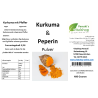 Kurkuma mit Piperin 400 g