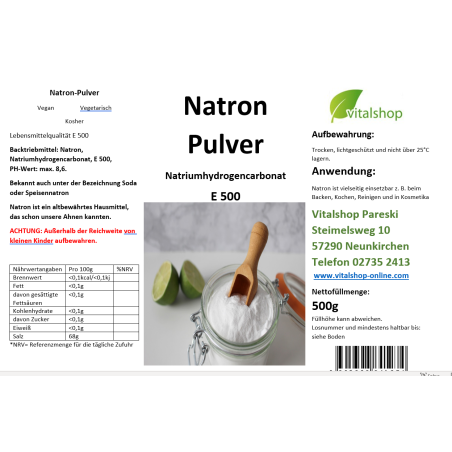 Natron 1000g