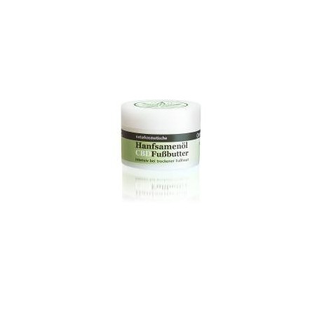 Hanfsamenöl CBD Fußbutter 50 ml