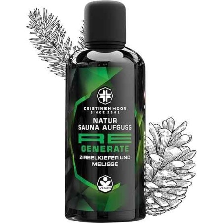 Natürlicher Saunaaufguss Zirbelkiefer und Melisse 100ml