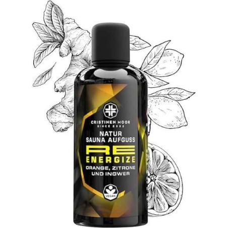 Natürlicher Saunaaufguss Orange, Zitrone und Ingwer 100ml