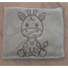 Bernsteinkissen 17 x 17 cm Giraffe